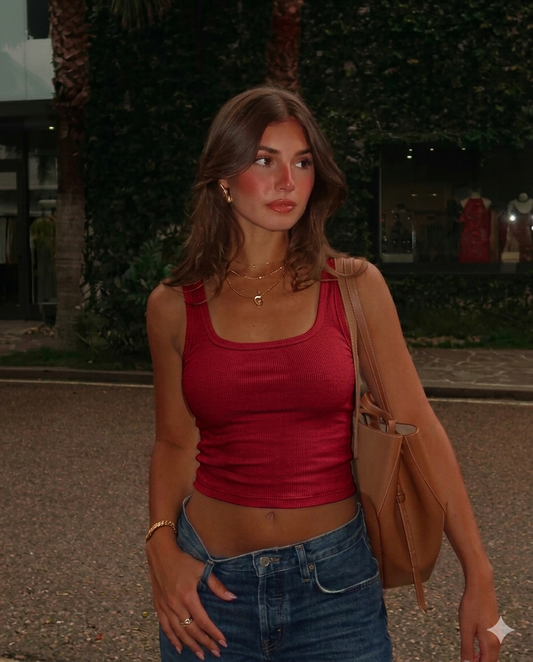 Ribbed Tank Top