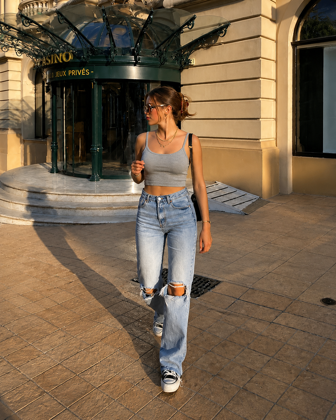 Ribbed Crop Cami Top
