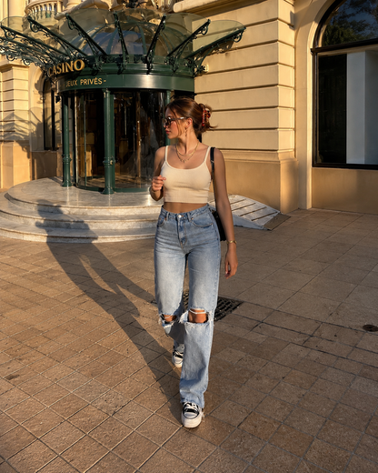 Ribbed Crop Cami Top