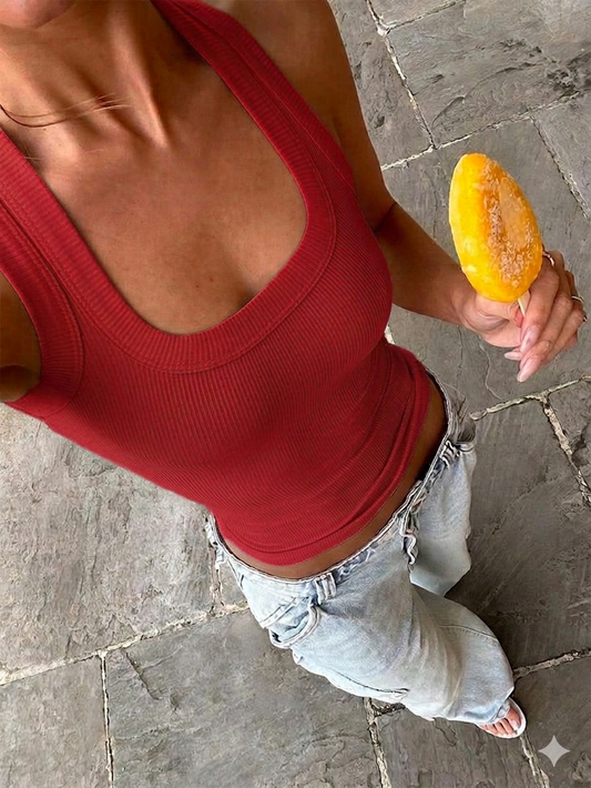 Ribbed Tank Top