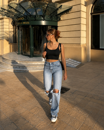 Ribbed Crop Cami Top