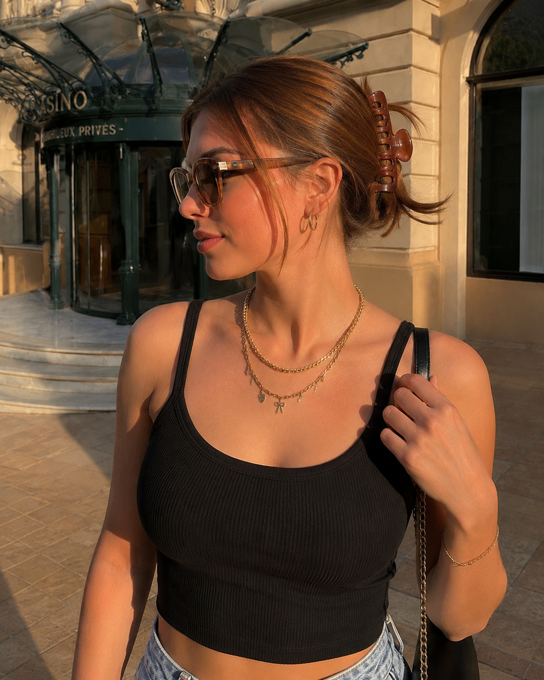 Ribbed Crop Cami Top